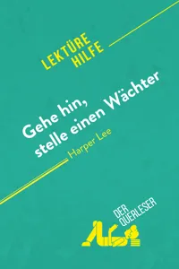 Gehe hin, stelle einen Wächter von Harper Lee_cover