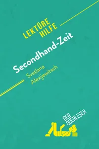 Secondhand-Zeit von Svetlana Alexijewitsch_cover