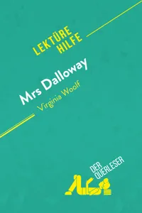 Mrs. Dalloway von Virginia Woolf_cover