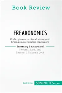 Book Review: Freakonomics by Steven D. Levitt and Stephen J. Dubner_cover