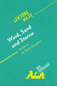 Wind, Sand und Sterne von Antoine de Saint-Exupéry_cover