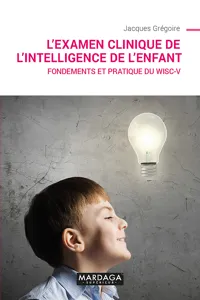 L'examen clinique de l'intelligence de l'enfant_cover