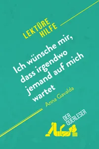 Ich wünsche mir, dass irgendwo jemand auf mich wartet von Anna Gavalda_cover