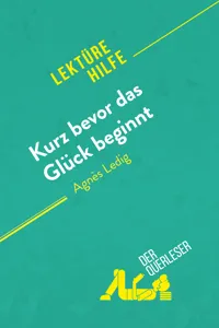 Kurz bevor das Glück beginnt von Agnès Ledig_cover