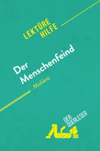 Der Menschenfeind von Molière_cover