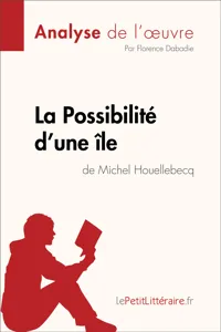 La Possibilité d'une île de Michel Houellebecq_cover