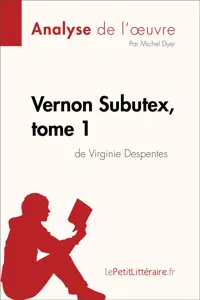 Vernon Subutex, tome 1 de Virginie Despentes_cover