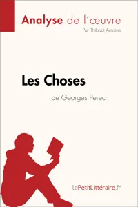 Les Choses de Georges Perec_cover