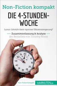 Die 4-Stunden-Woche. Zusammenfassung & Analyse des Bestsellers von Timothy Ferriss_cover