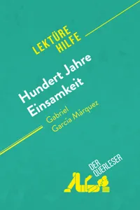 Hundert Jahre Einsamkeit von Gabriel García Márquez_cover