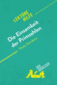 Die Einsamkeit der Primzahlen von Paolo Giordano_cover