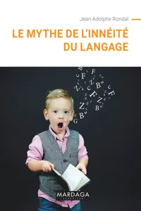 Le mythe de l'innéité du langage_cover