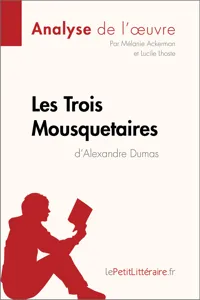 Les Trois Mousquetaires d'Alexandre Dumas_cover