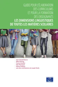 Les dimensions linguistiques de toutes les matières scolaires_cover