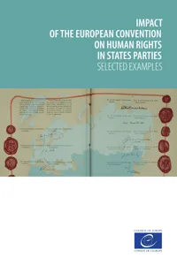 Impact of the European Convention on Human Rights in states parties_cover