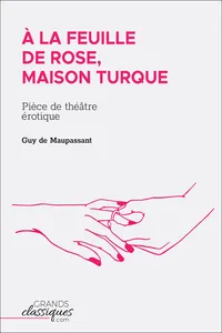 À la feuille de rose, maison turque_cover