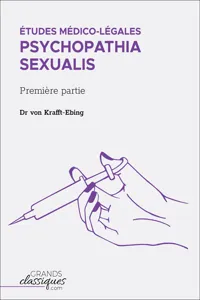 Études médico-légales - Psychopathia Sexualis_cover