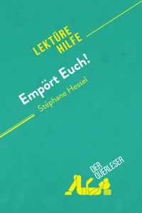 Empört Euch! von Stéphane Hessel_cover