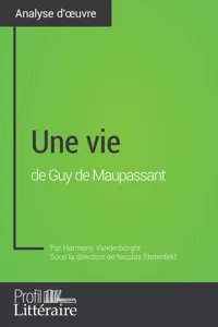 Une vie de Guy de Maupassant_cover