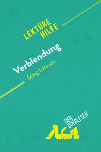 Verblendung von Stieg Larsson_cover