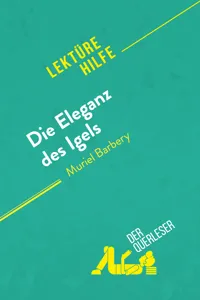 Die Eleganz des Igels von Muriel Barbery_cover