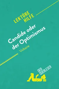 Candide oder Der Optimismus von Voltaire_cover