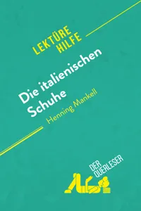 Die italienischen Schuhe von Henning Mankell_cover