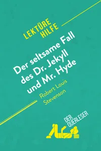 Der seltsame Fall des Dr. Jekyll und Mr. Hyde von Robert Louis Stevenson_cover