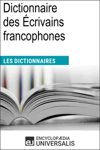 Dictionnaire des Écrivains francophones_cover