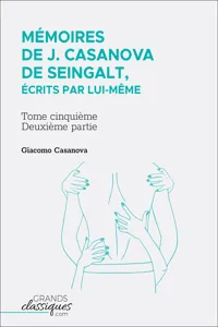 Mémoires de J. Casanova de Seingalt, écrits par lui-même_cover