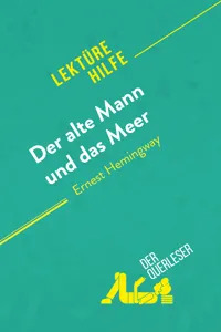 Der alte Mann und das Meer von Ernest Hemingway_cover