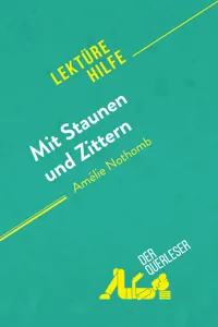 Mit Staunen und Zittern von Amélie Nothomb_cover