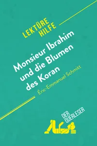 Monsieur Ibrahim und die Blumen des Koran von Éric-Emmanuel Schmitt_cover