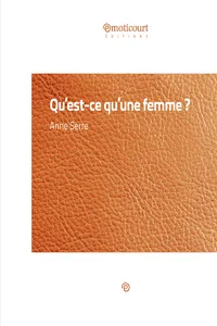 Qu'est-ce que qu'une femme ?_cover