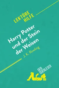 Harry Potter und der Stein der Weisen von J K. Rowling_cover