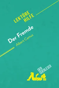 Der Fremde von Albert Camus_cover