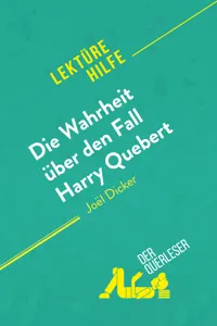 Die Wahrheit über den Fall Harry Quebert von Joël Dicker_cover