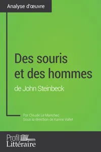 Des souris et des hommes de John Steinbeck_cover