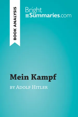 Mein Kampf by Adolf Hitler (Book Analysis)
