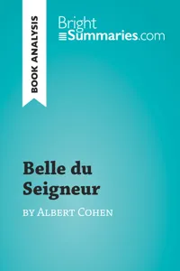 Belle du Seigneur by Albert Cohen_cover