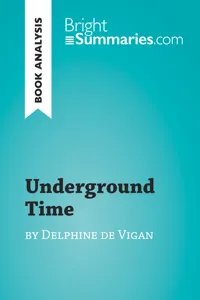 Underground Time by Delphine de Vigan_cover