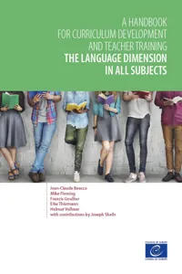 The language dimension in all subjects_cover
