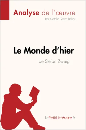 Le Monde d'hier de Stefan Zweig (Analyse de l'oeuvre)