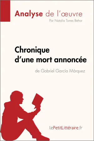 Chronique d'une mort annoncée de Gabriel García Márquez (Analyse de l'oeuvre)