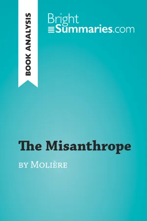 The Misanthrope by Molière (Book Analysis)