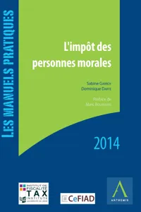 L'impôt des personnes morales_cover