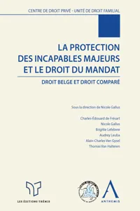 La protection des incapables majeurs et le droit du mandat_cover