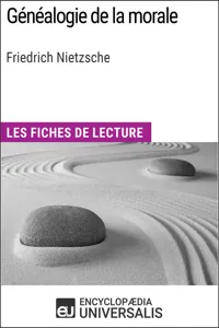 Généalogie de la morale de Friedrich Nietzsche_cover