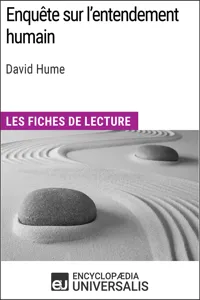 Enquête sur l'entendement humain de David Hume_cover