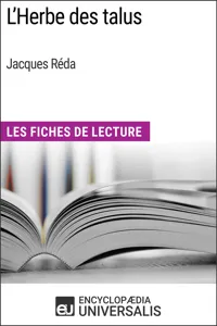 L'Herbe des talus de Jacques Réda_cover